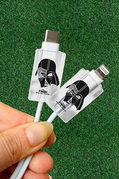 WANNA PROTECT Type-C - Lightning Iphone  Samsung Xiaomi Uyumlu Yumuşak Siliko...