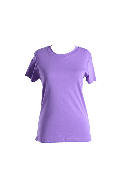 Signature Style 724103_Kadın Bisiklet Yaka, Esnek Kısa Kollu Body Tshirt - %1...