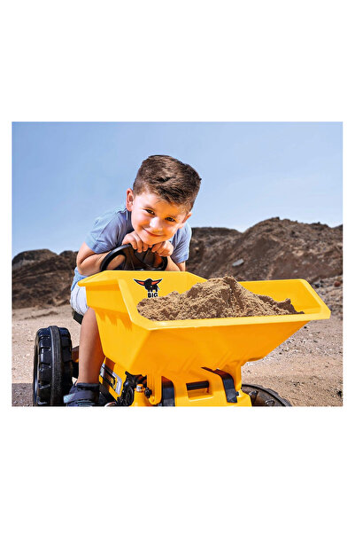 BIG ، 800056568، شاحنة قلابة جيم، حجم تحميل مرخص 6 لتر، 95-115 سم مع صوت بوق