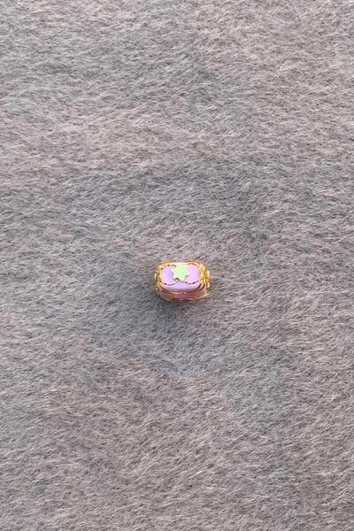 Bayar Gold Altın Pembe Yıldız Küçük Boy Telkari Hülyam Boncuk