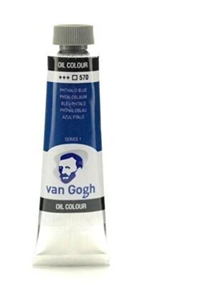 Genel Markalar Van Gogh Yağlı Boya 40 ml. 570 Phthalo Blue