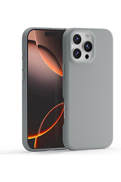 m.tk moveteck İphone 16 Pro Max Kılıf Leather Magsafe Deri Kapak Liquid Premi...
