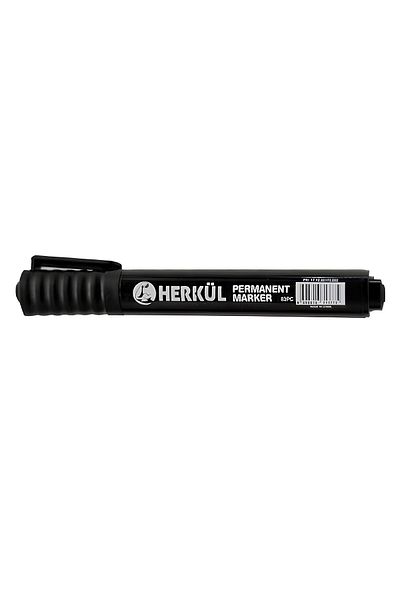 Herkül Black Pen - Metal, Plastic and Glass Sack Foil Cardboard Waterproof Marker