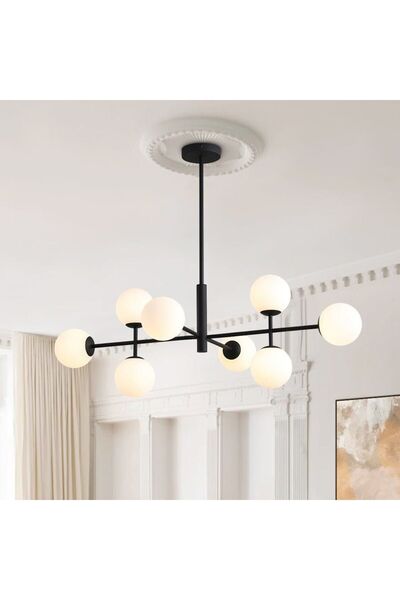 yürüyenlightt Yürüyen Abajur   8'li  Modern Sarkıt Avize