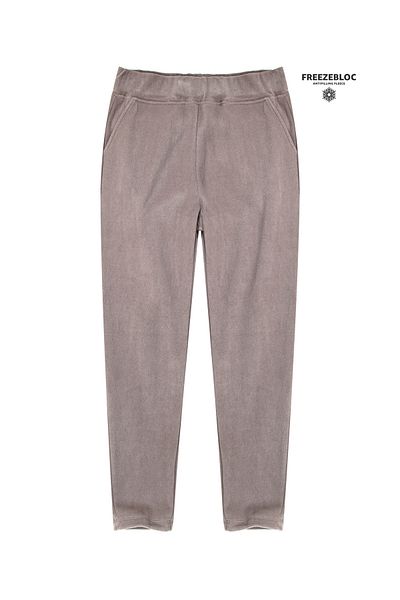 Cottonland Γυναικεία φλις φούτερ ELLETRA - Mink Grey, κανονική εφαρμογή