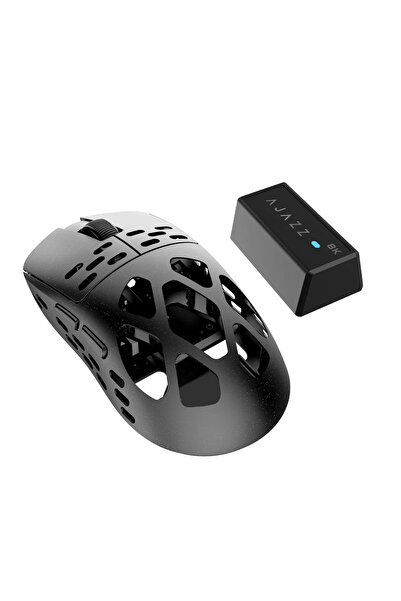 Ajazz AM-3 MAX Full Magnezyum 30.000 DPI, 8Khz Alıcı 3 Modlu Oyuncu Mouse