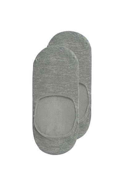 Calverton Socks زوجان - جوارب راقصة الباليه مسطحة من السيليكون باللون الرمادي...