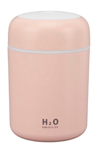 H2O Humidifier H2o Led Işıklı Mini Oda Hava Nemlendirici Aroma Difüzörü Taşın...