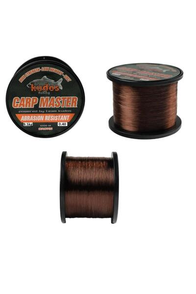 Kudos Carp Master 1000m 0.40mm Kahve Sazan Misinası