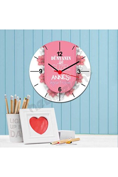 Hediyelen Najlepša majka na svetu zidni sat