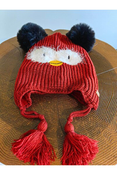 Kitti Kitized Girl's Inner with Polar Lace-Up Double Pompon Beret 24130-05-090 4-8 Years Old