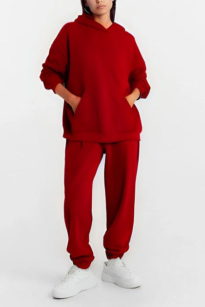 ruNadeS Women's Cotton Relaxed Fit Leg Capless Fleece Jacket - Casual