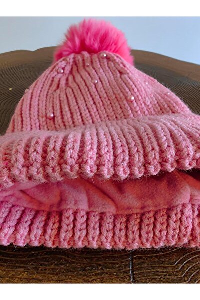 Kitti Kit Girl's Garson Inner with Polar Pearl Pompon Beret 24140-05-063 9-15 Years Old