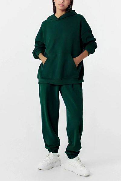 ruNadeS Women's Cotton Relaxed Fit Long Relaxed Fit Parcel Top Suit Daily Application