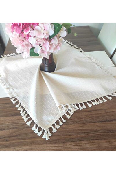 denizli hatırası مفرش طاولة قماش بولدان مونيكا 85x85 سم