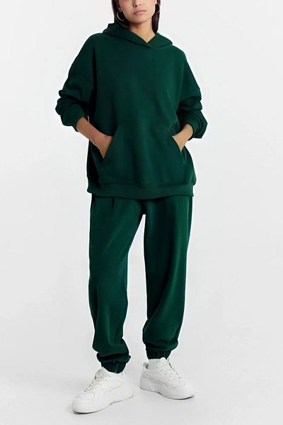 ruNadeS Women's Cotton Relaxed Fit Long Relaxed Fit Parcel Top Suit Daily Application