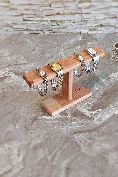 Genel Markalar 15cm Bilezik Bileklik Saat Takı Organizer Ahşap Askısı Takı St...