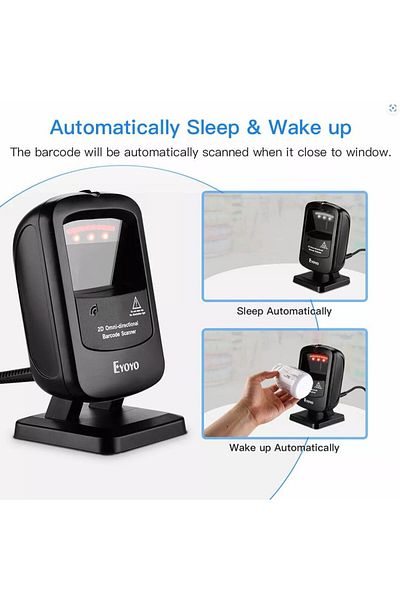 Eyoyo Ey-2200 2D Desktop Barcode Scanner