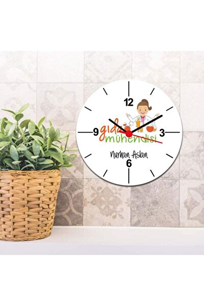 Hediyelen Zidni sat sa figurom žene inženjerke hrane