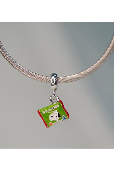 CYB STUDİO Cookies Stainless Steel Charm