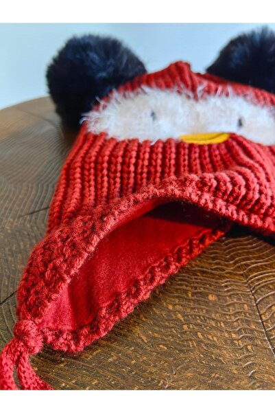 Kitti Kitized Girl's Inner with Polar Lace-Up Double Pompon Beret 24130-05-090 4-8 Years Old