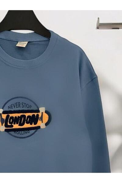 Zekids Băiat - Hanorac brodat London