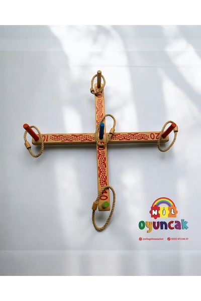 niloyuncak Ahşap Halka Atma Oyunu Uzaklık Kavramı