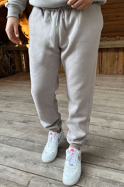 OXVİN Fleece Elastic Sweatpants - Μαλακό πουφ με 3 κλωστές (αρχική εφαρμογή)