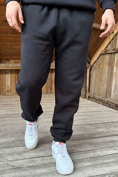 OXVİN Fleece Elastic Sweatpants - Μαλακό πουφ με 3 κλωστές (αρχική εφαρμογή)