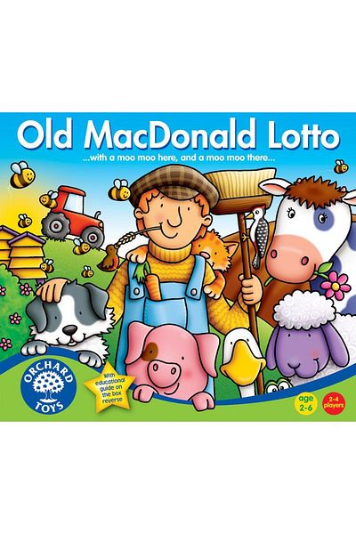 Orchard Toys Joc lotto - Ferma lui Old Macdonald