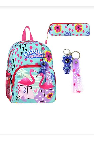 Dadacuq Дівчача сумка для дитячого садка, подвійний набір з принтом «Dream a ...