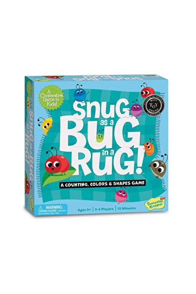 Peaceable Kingdom Snug as a bug in a rug - Confortabil ca un gandacel sub covor