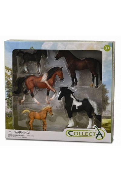 Collecta Σετ 5 φιγούρων Horse Life