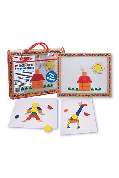 Melissa & Doug Joc de constructii magnetic Melissa and Doug