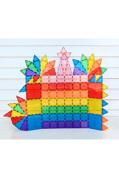 Magblox Set magnetic Magblox - 101 piese magnetice de constructie transparente