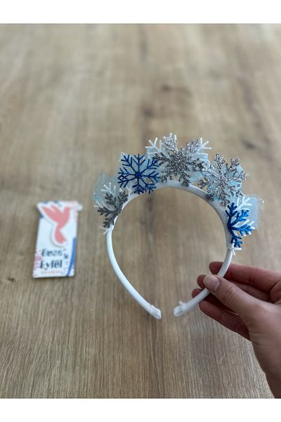 Buse&Eylül Bebe Elsa Snow Queen Girls' Crown