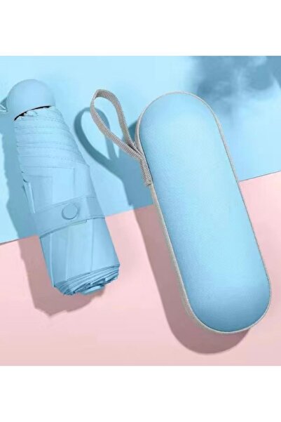 Elioure Mini Şemsiye - Küçük Hafif, Özel Kılıf Hediyeli Kapsül Şemsiye, Cep Ş...