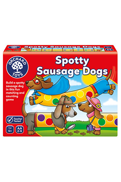 Orchard Toys Joc educativ Cateii Patati - Spotty Sausage Dogs