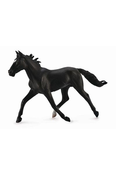 Collecta Φιγούρα Ζώου - Μαύρος Επιβήτορας Standardbred Pacer