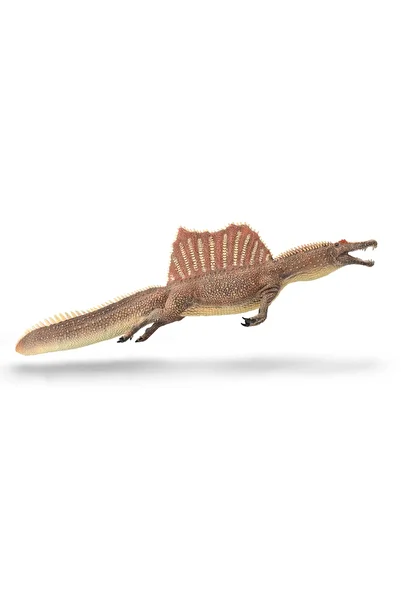 Collecta Ručně malovaná figurka dinosaura Spinosaura plavajícího s pohyblivou čelistí
