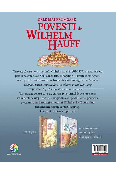 Corint Cele mai frumoase povesti de Wilhelm Hauff - Wilhelm Hauff