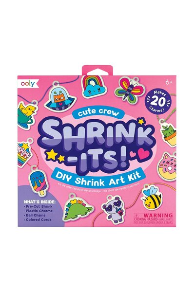 Ooly Set artistic DYI - Shrink-Its! - creaza brelocuri prin micsorare - Cute ...