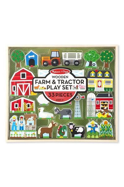 Melissa & Doug Figurine din lemn Ferma