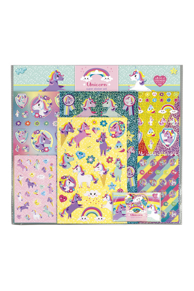 Totum Super set de stickere cu unicorni