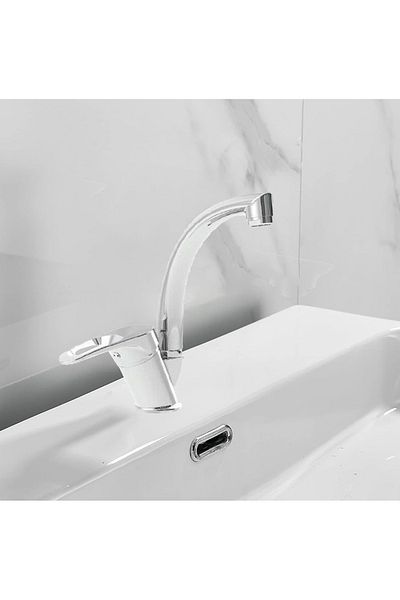 GONDEX Mix Swan Basin Faucet (5 Years Warranty)