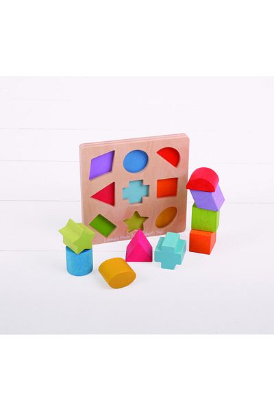 BigJigs First shapes sorting game