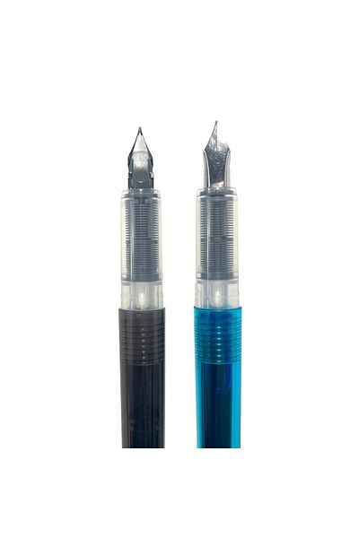 Ooly Splendid Duo pens - set of 2 pens with 4 blue and black ink refills