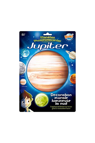 Buki France Glow-in-the-dark wall decorations - Planet Jupiter