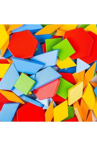 BigJigs Joc creativ - Mozaic - Joc Educativ si interactive pentru copii