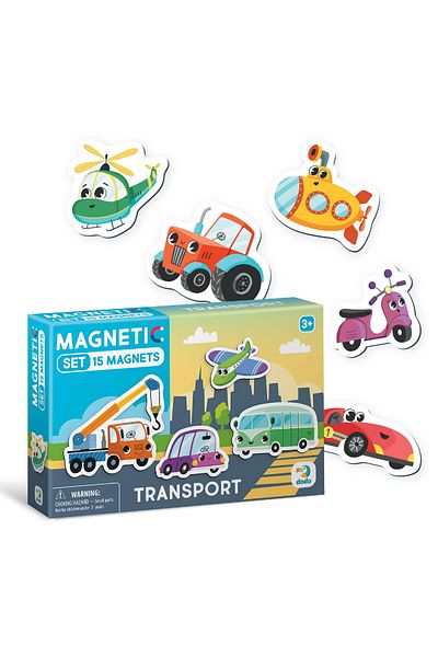 Dodo Set magneti - Mijloace de transport